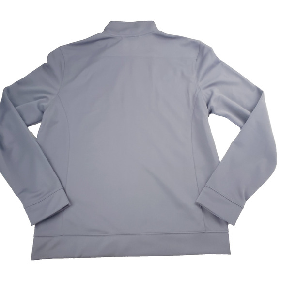 Under Armour Protect This House Track Jacket Mens M Loose Full Zip Gray & White - Picture 8 of 10